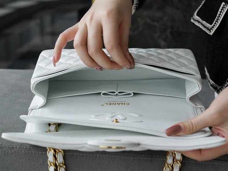 CC CF25 Classic flap bag Caviar leather - Image 6