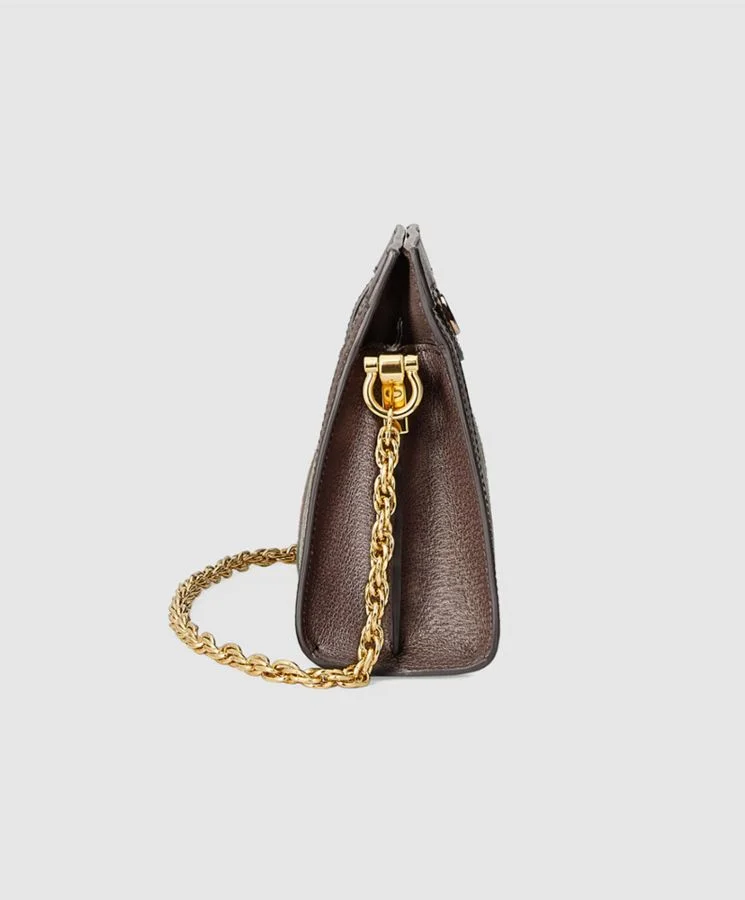 GG Ophidia GG small shoulder bag 503877 Dark Coffee - Image 2