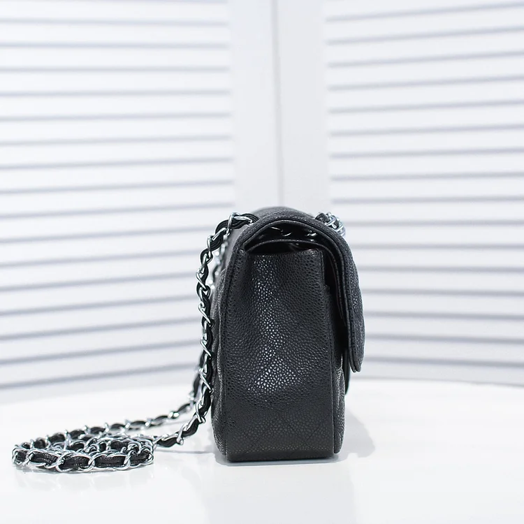 CC CF2.55 caviar leather bag 8 COLORS size: 25.5*16*6.5cm - Image 35