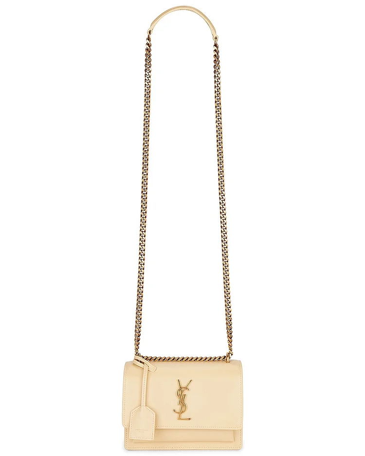 Y Sunset Small Chain Bag in Smooth Leather - Image 5