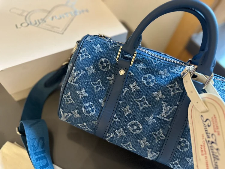Louis Lvkeepall new arrival denim bag size: 25 * 12 cm - Image 8