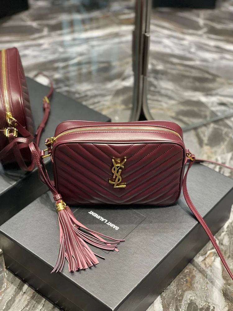 Y Lou Camera Bag In Quilted Leather - Image 24