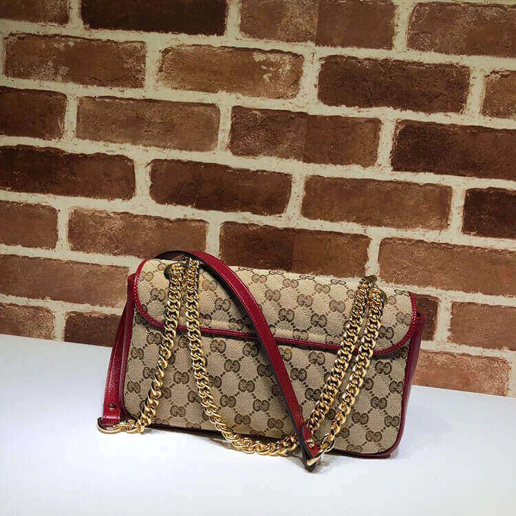 GG Marmont Small Shoulder Bag - Image 3