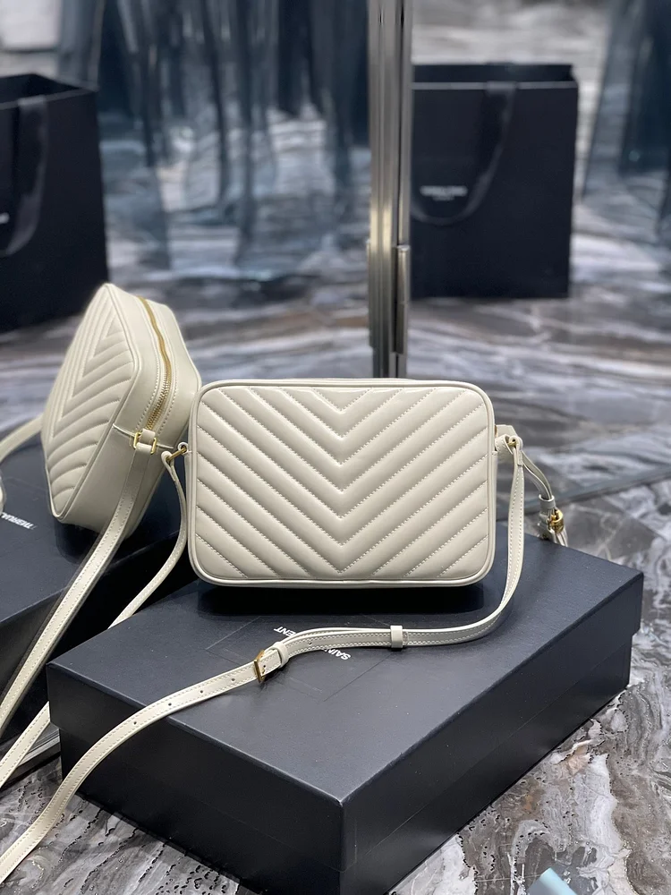 Y Lou Camera Bag In Quilted Leather - Image 37