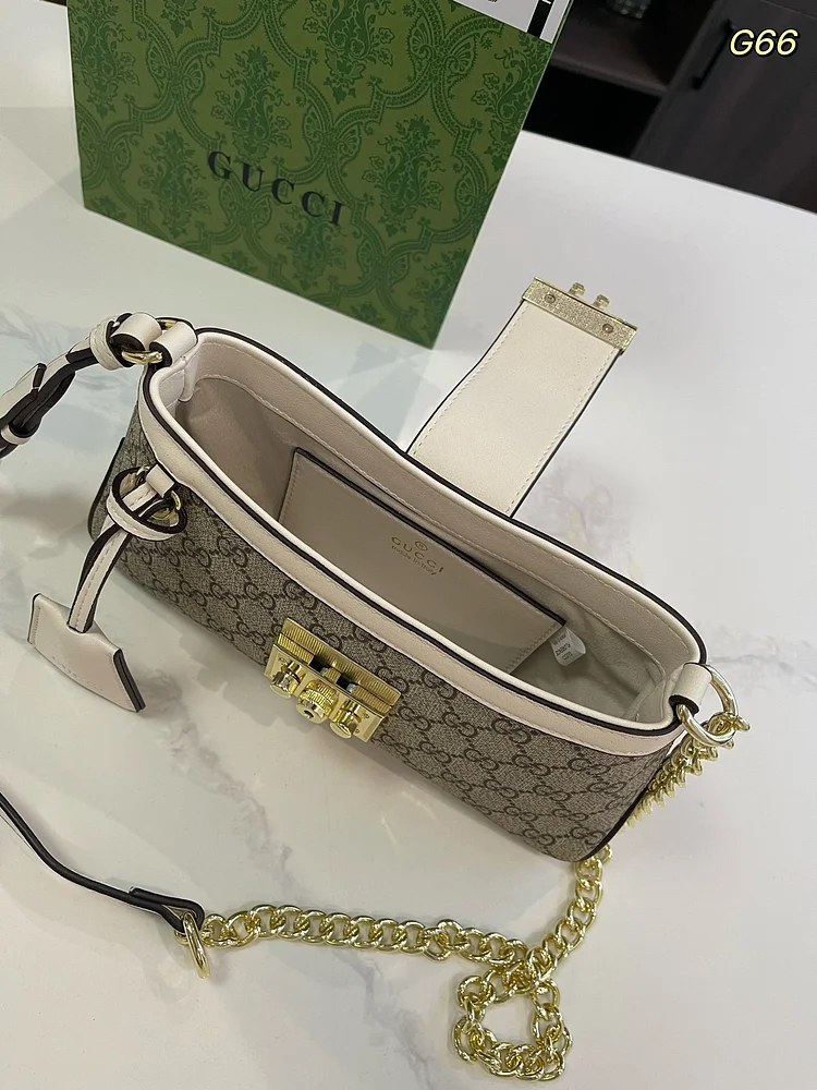 GG new arrival Padlock bag size: 25*13cm - Image 9