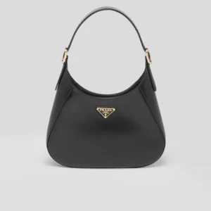 PP Leather shoulder bag ?C Black