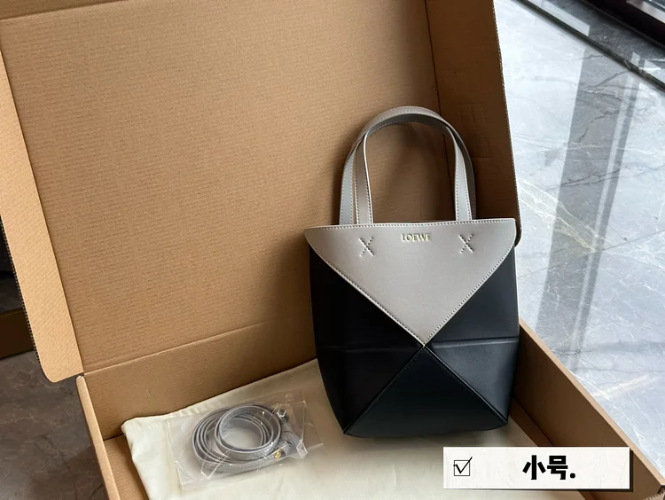 Loe Puzzle Tote bag small size: 22 * 17cm - Image 6