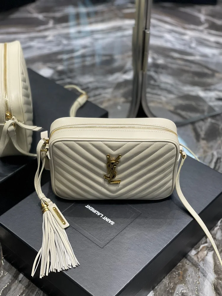 Y Lou Camera Bag In Quilted Leather - Image 33