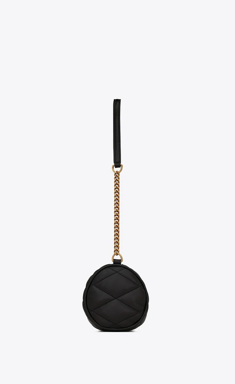 Y Sade Small Tube Bag In Quilted Lambskin - Image 3