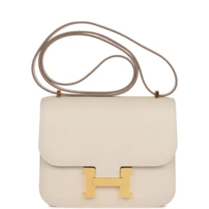 H Constance 1-18 Craie Epsom Gold Hardware