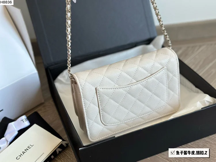 CC new arrival woc caviar leather bag size:19 * 12cm - Image 3