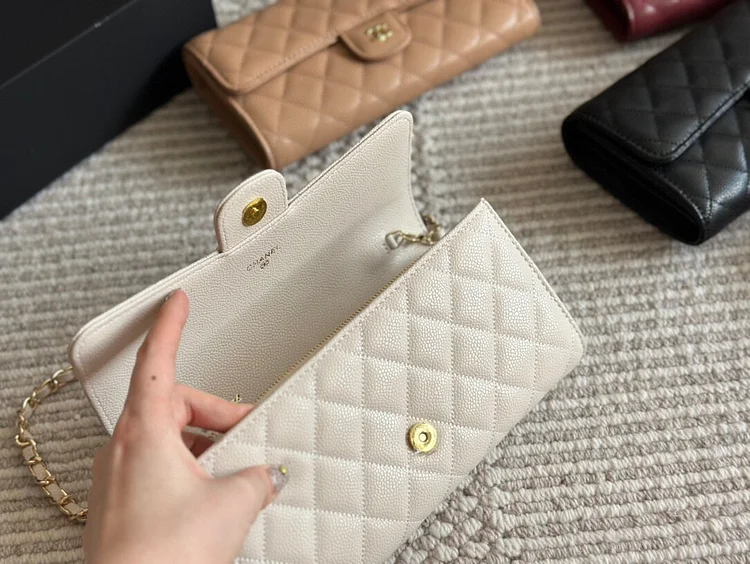Cc new arrival woc caviar leather bag size: 22cm - Image 12