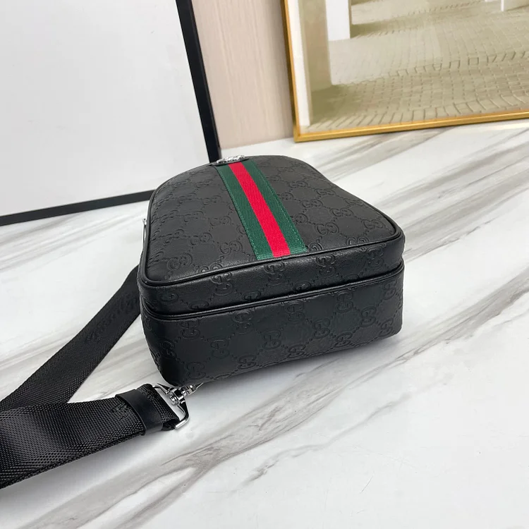 GG new arrival man bag size : 17x30x8 cm - Image 7