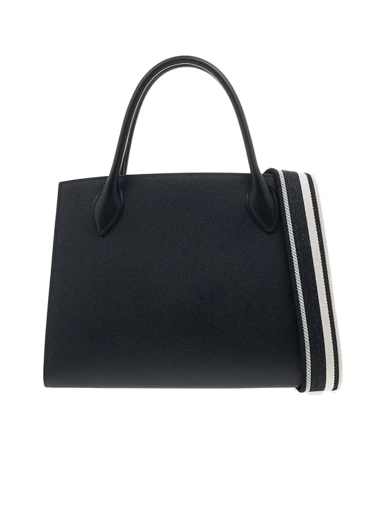PP Monochrome Medium Saffiano Bag - Image 4