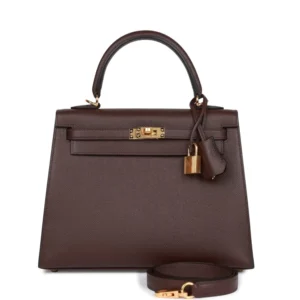 H Kelly Sellier 25 Rouge Sellier Epsom Gold Hardware