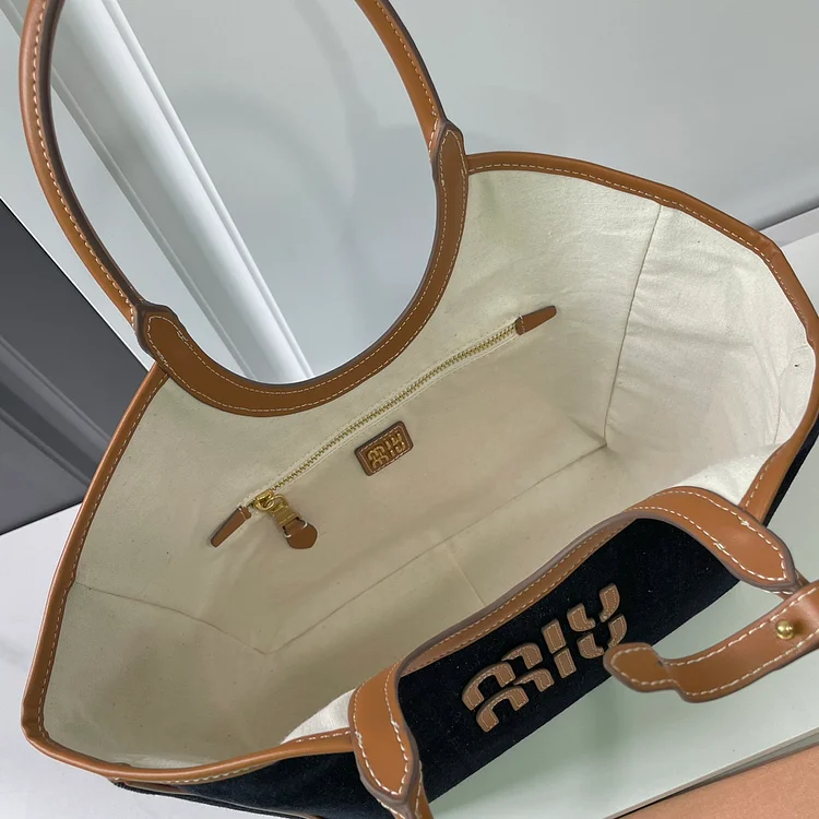 M M 2024 new arrival denim bag - Image 12