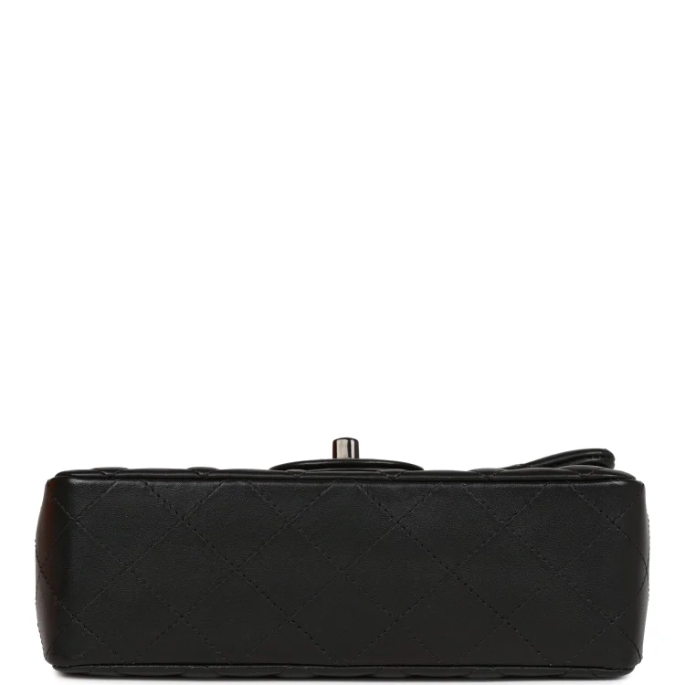 CC Mini Rectangular Flap Bag SO Black Lambskin Black Hardware for MR - Image 5