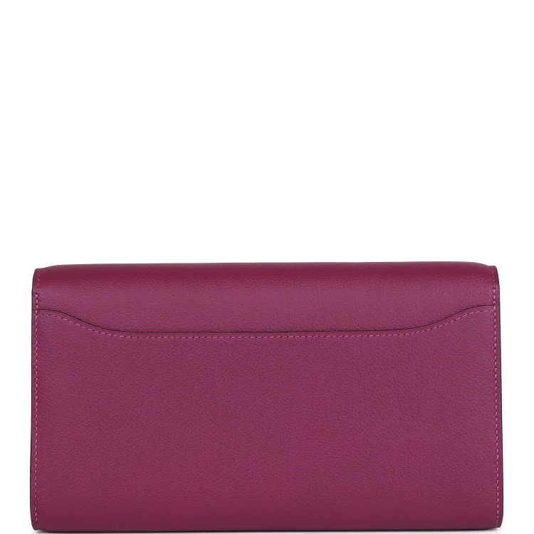 H Constance Wallet To Go Anemone Evercolor Gold Hardware - Image 3
