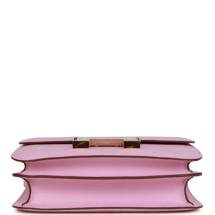 H Constance 18 Mauve Syestre Epsom Rose Gold Hardware - Image 6
