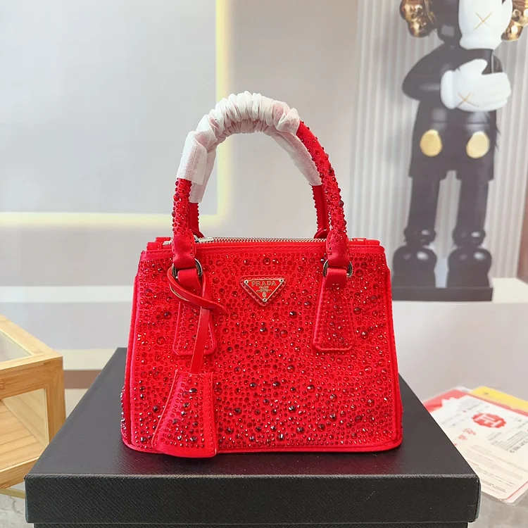 Pra new arrival blingbling bag size; 23*10*16cm - Image 4