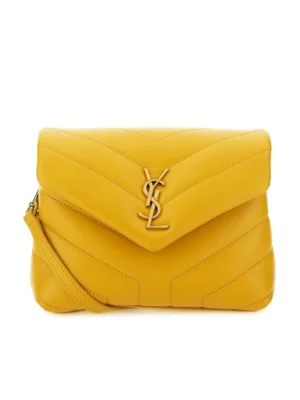 Y Loulou Toy Strap Bag in Quilted ??Y?? Leather