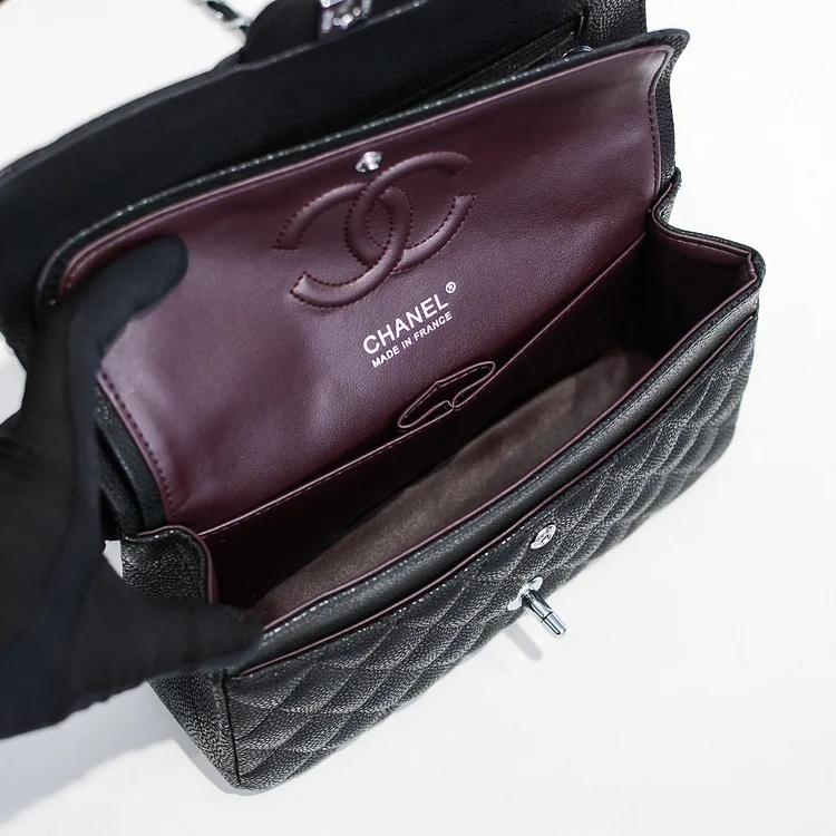 CC CF2.55 caviar leather bag 8 COLORS size: 25.5*16*6.5cm - Image 39