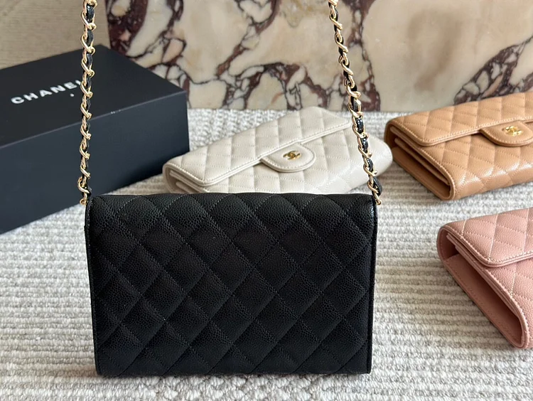 Cc new arrival woc caviar leather bag size: 20cm - Image 12