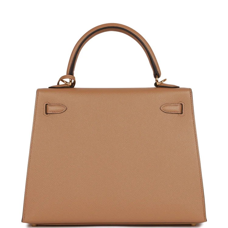 H Kelly Sellier 25 Chai Epsom Gold Hardware - Image 3
