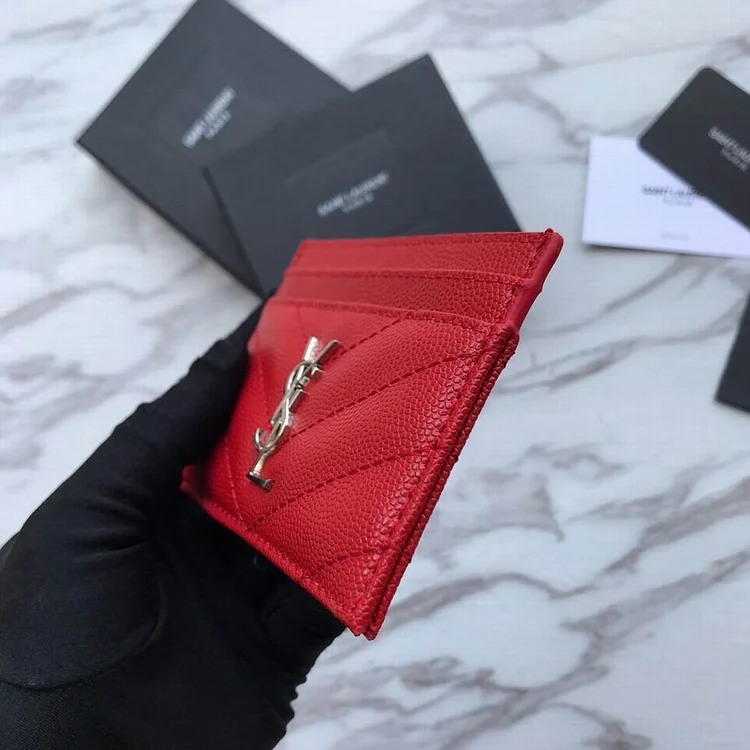 Y wallet apricot red Claret 16 - Image 16