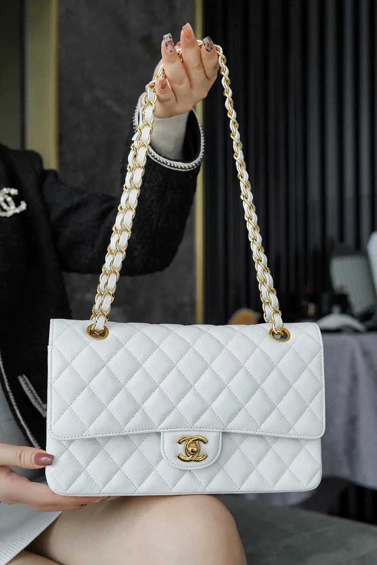 CC CF25 Classic flap bag Caviar leather - Image 7