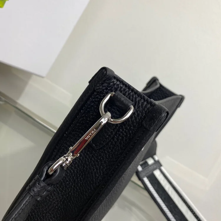 Pra Mini Shoulder Bag Black For Women, Women??s Bags 7.9in/20cm - Image 7