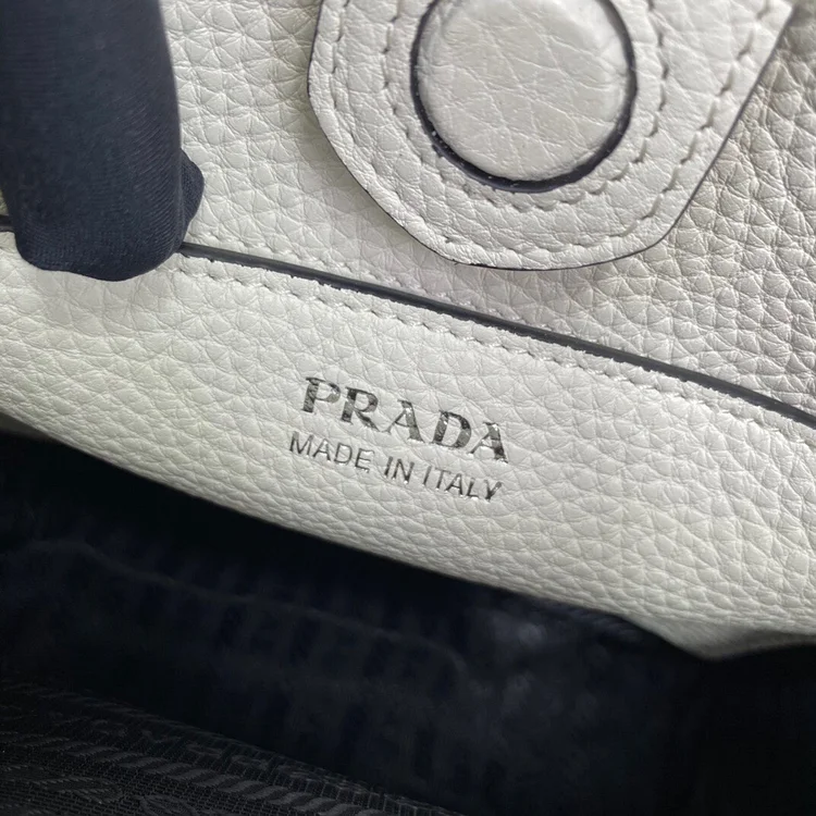 Pra Mini Shoulder Bag White For Women, Women??s Bags 7.9in/20cm - Image 3