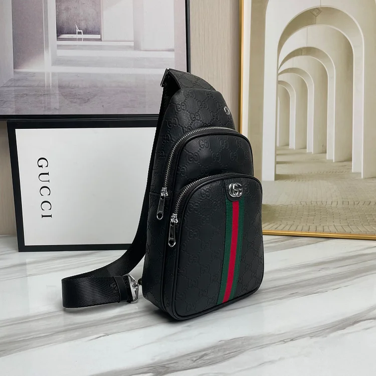 GG new arrival man bag size : 17x30x8 cm - Image 5