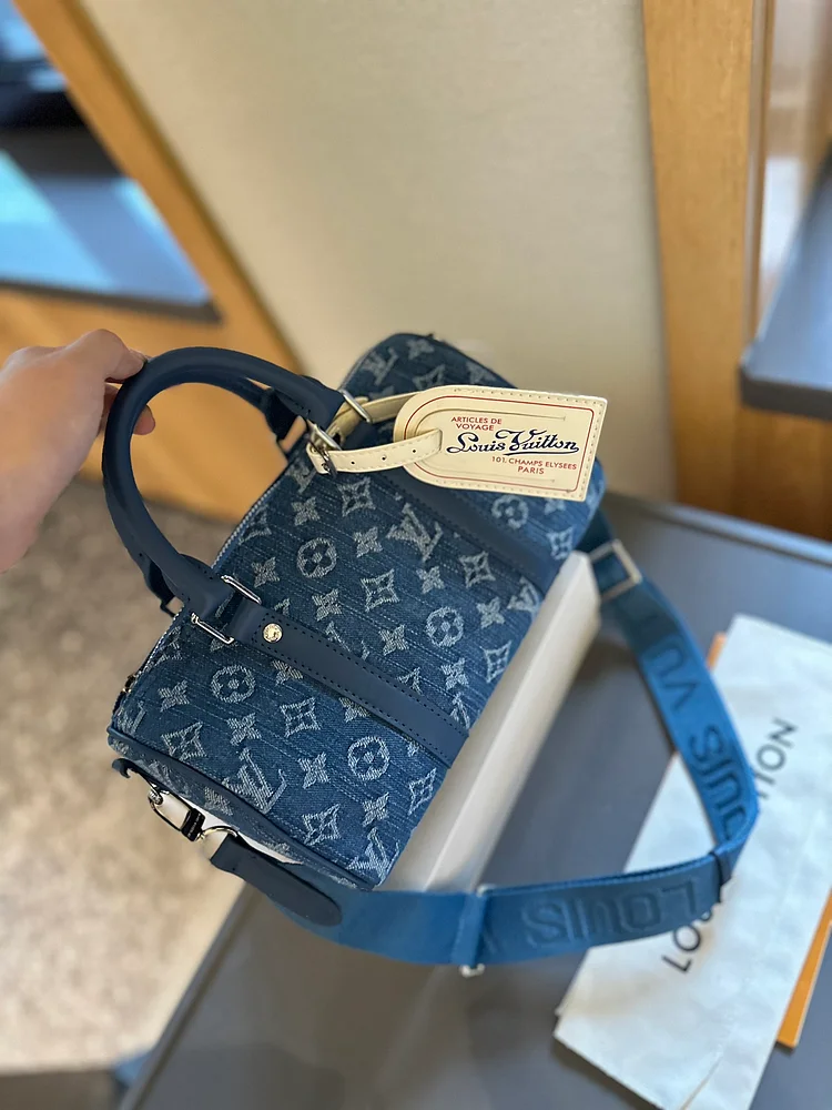 Louis Lvkeepall new arrival denim bag size: 25 * 12 cm - Image 2