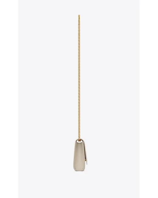 Y Kate Small Chain Bag in Grain de Poudre Embossed Leather - Image 2