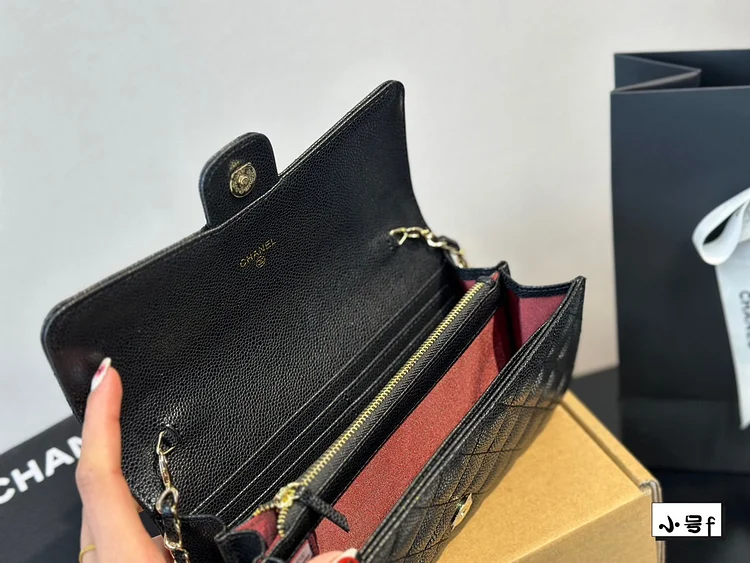 CC new arrival woc caviar leather bag size: 22*10cm - Image 3