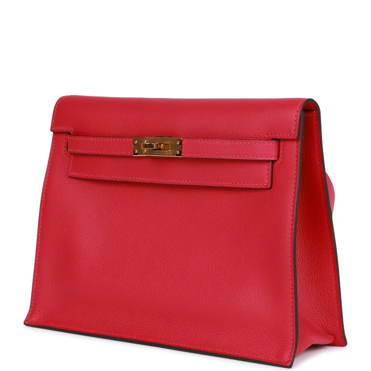 H Kelly Danse Framboise Evercolor Gold Hardware - Image 4