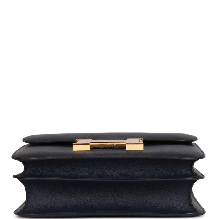 H Constance 24 Bleu Nuit Evercolor Gold Hardware - Image 3