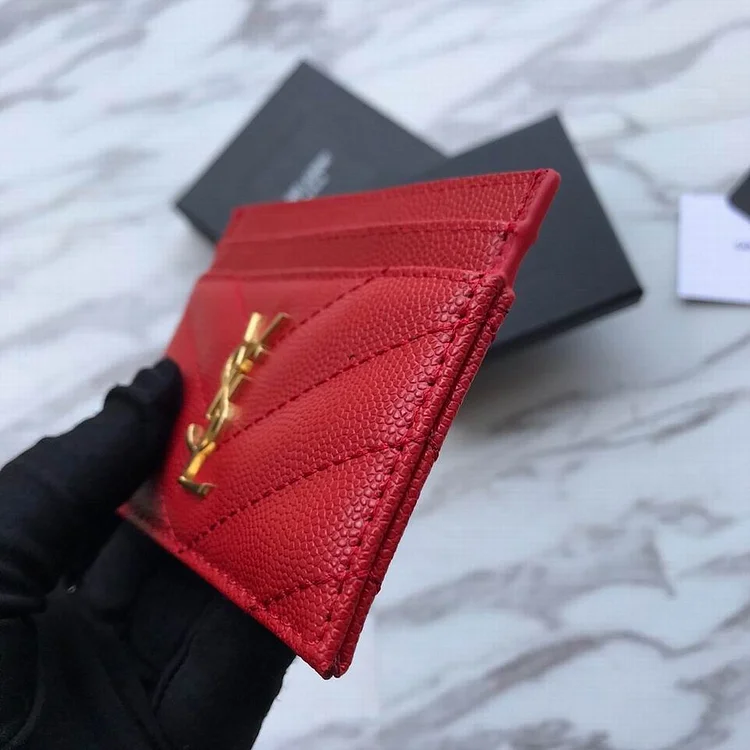 Y wallet apricot red Claret 16 - Image 8
