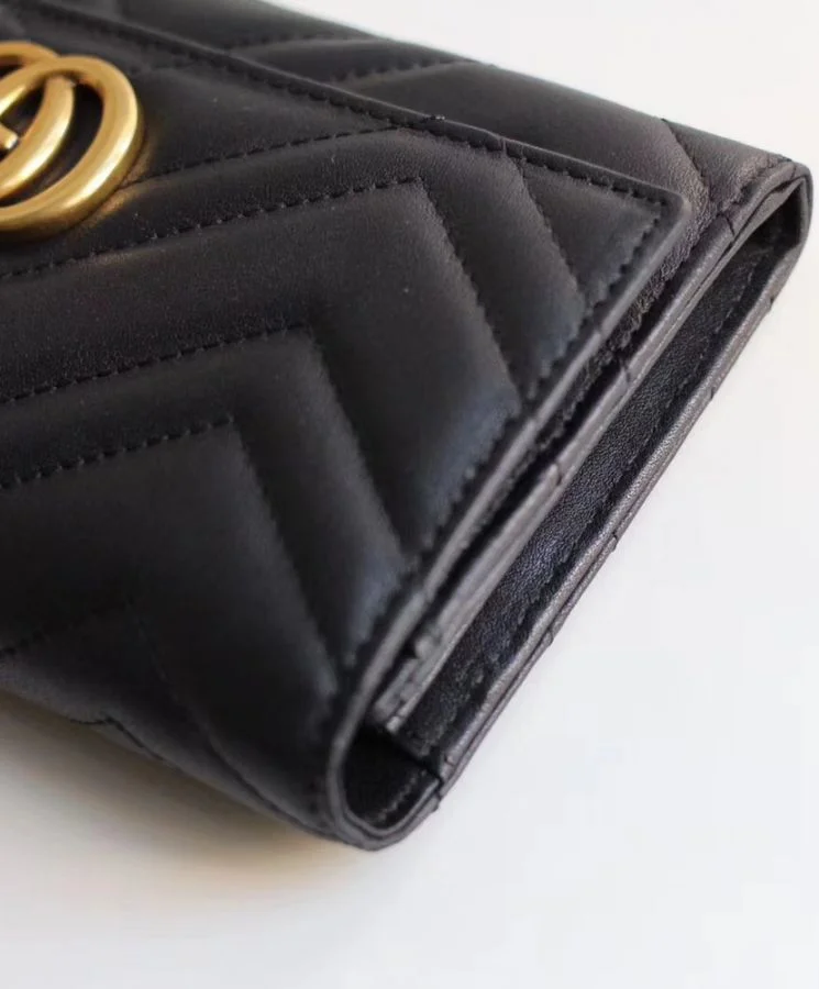 GG GG Marmont continental wallet 443436 - Image 5