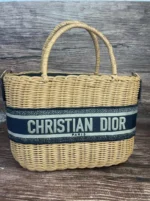 CD Wicker Basket Bag